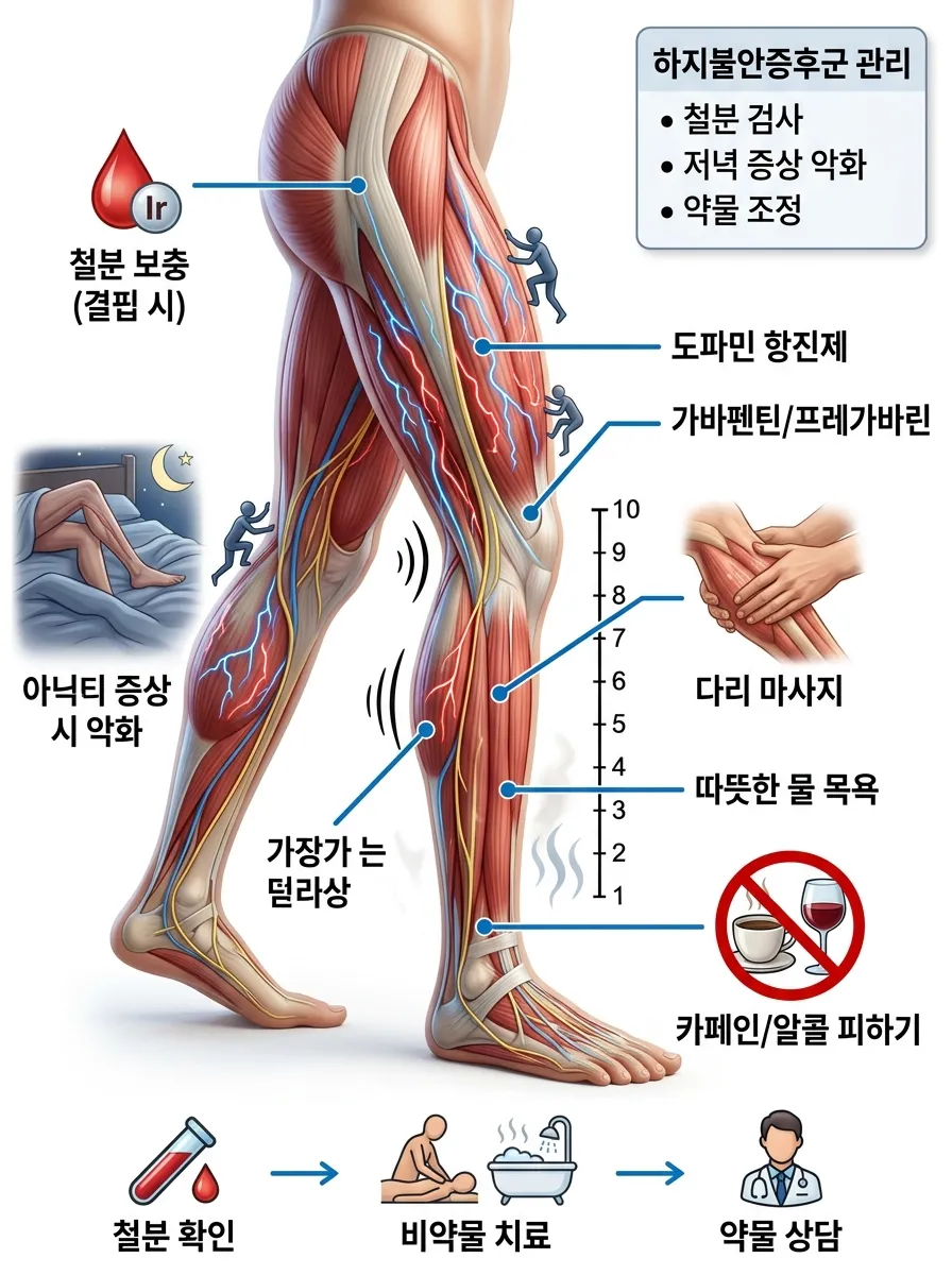 하지불안증후군 관리